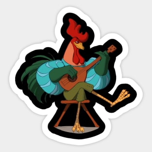 ALan a dale Roster of the minstrel Sticker